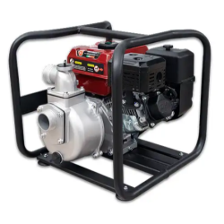 BOMBA AUTOCEBANTE MOTOR A GASOLINA TEK-PRO, AL8M-T160 / 70140201 EN BASE DE ACERO SIN RUEDAS, BARNES & ITEM-005201
