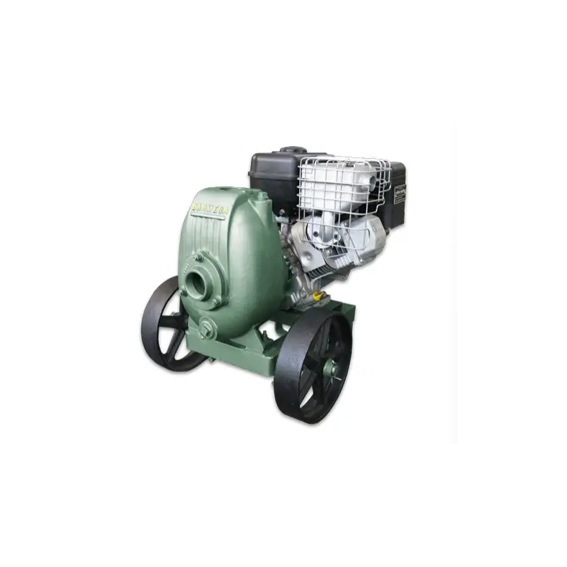 BOMBA AUTOCEBANTE MOTOR A GASOLINA BRIGGS & STRATTON, 12M-206432 EN BASE DE ACERO SIN RUEDAS, BARNES & ITEM-004388