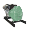 BOMBA AUTOCEBANTE MOTOR A DIÉSEL, 50MD-250 EN BASE CON RUEDAS NEUMÁTICAS, BARNES  & ITEM-015474